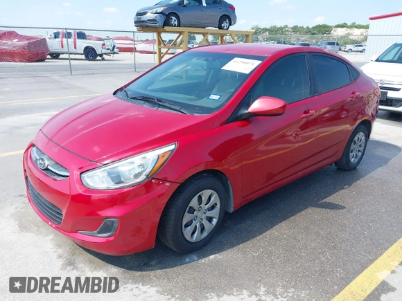 2016 Hyundai Accent SE z VIN KMHCT4AE4GU164307, wystawiony jako IAAI lot #42290071 z przebiegiem 126 426 mil mil oraz . Historia ofert i sprzedaży dostępna na DreamBid. Obrazek 2.