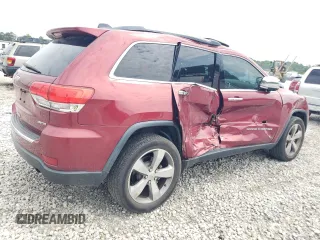 2014 Jeep Grand Cherokee Limited with VIN 1C4RJFBG1EC102219, listed as a Copart auction lot 56845045 with 253,280 mi miles and Salvage title. Bid and sale history available at DreamBid. Image 3.