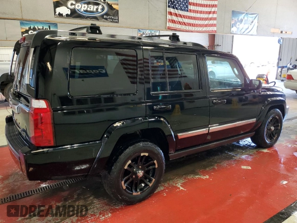 2006 Jeep Commander Limited with VIN 1J8HG58N96C300664, listed as a Copart auction lot 56022715 with 203,172 mi miles and Salvage title. Bid and sale history available at DreamBid. Image 3.