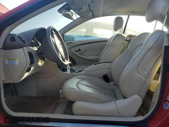 2008 Mercedes-Benz CLK 350 with VIN WDBTK56F78F238886, listed as a Copart auction lot 75334924 with 117,503 mi miles and Salvage Title. Bid and sale history available at DreamBid. Image 7.