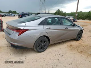 2023 Hyundai Elantra Blue z VIN KMHLM4AJ1PU042885, wystawiony jako Copart lot #53496155 z przebiegiem 68 573 mil mil oraz Szkoda całkowita • Salvage title. Historia ofert i sprzedaży dostępna na DreamBid. Obrazek 3.