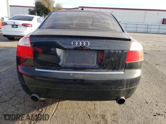 2005 Audi A4 1.8T SE with VIN WAULC68E45A108210, listed as a Copart auction lot 78733904 with 131,244 mi miles and Salvage Title. Bid and sale history available at carsss.com. Image 6.