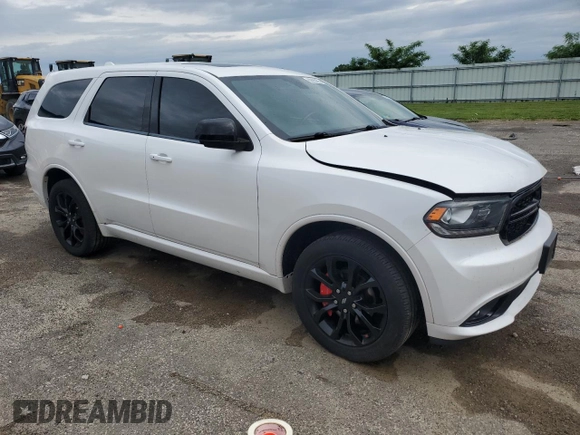2019 Dodge Durango SXT Plus with VIN 1C4RDJAG5KC633530, listed as a Copart auction lot 60895005 with 64,074 mi miles and Salvage title. Bid and sale history available at DreamBid. Image 4.