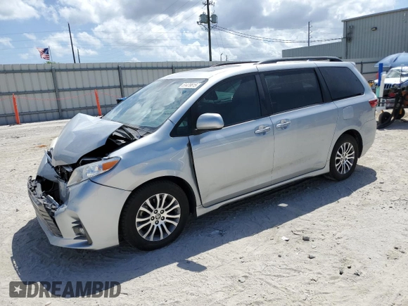 2020 Toyota Sienna XLE Auto Access Seat with VIN 5TDYZ3DC1LS074169, listed as a Copart auction lot 51479815 with 74,551 mi miles and Salvage Title. Bid and sale history available at DreamBid. Image 1.