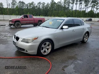 2005 BMW 5 Series 530i with VIN WBANA73585B819107, listed as a Copart auction lot 59610935 with 238,218 mi miles and Salvage title. Bid and sale history available at DreamBid. Image 1.