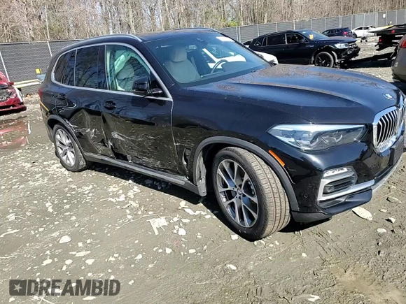 2019 BMW X5 xDrive40i with VIN 5UXCR6C50KLL51312, listed as a Copart auction lot 49631235 with Not provided miles and Salvage title. Bid and sale history available at DreamBid. Image 12.