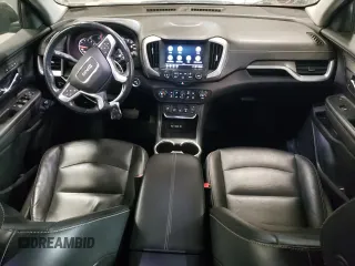 2018 GMC Terrain SLT with VIN 3GKALVEXXJL149278, listed as a Copart auction lot 43474335 with 111,131 mi miles and Salvage Title. Bid and sale history available at carsss.com. Image 8.