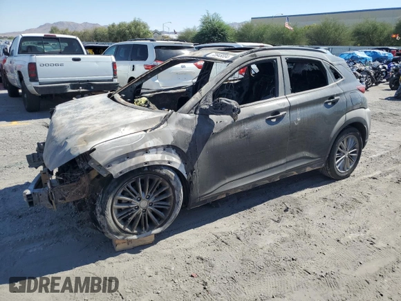 2020 Hyundai Kona SEL Plus with VIN KM8K62AA8LU518070, listed as a Copart auction lot 73948004 with 0 mi miles and Non Repairable. Bid and sale history available at carsss.com. Image 1.