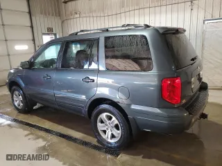 2005 Honda Pilot EX-L with NAVI with VIN 2HKYF18775H548533, listed as a Copart auction lot 48636845 with 267,889 mi miles and Salvage Title. Bid and sale history available at carsss.com. Image 2.