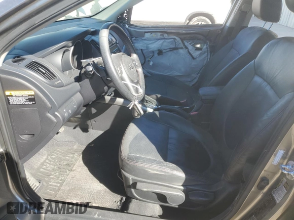 2011 Kia Forte SX with VIN KNAFW4A35B5317171, listed as a Copart auction lot 87941305 with 77,339 mi miles and Salvage Title. Bid and sale history available at carsss.com. Image 7.