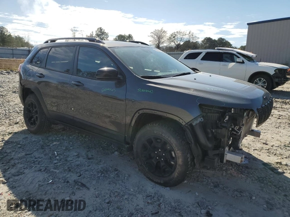 2022 Jeep Cherokee X with VIN 1C4PJMCX7ND526248, listed as a Copart auction lot 46283715 with 46,594 mi miles and Salvage Title. Bid and sale history available at carsss.com. Image 4.