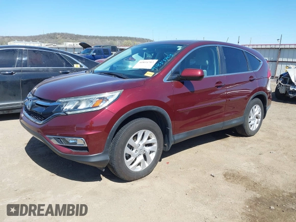 2015 Honda CR-V EX with VIN 2HKRM3H55FH534443, listed as a IAAI auction lot 41834703 with 119,325 mi miles and . Bid and sale history available at carsss.com. Image 17.