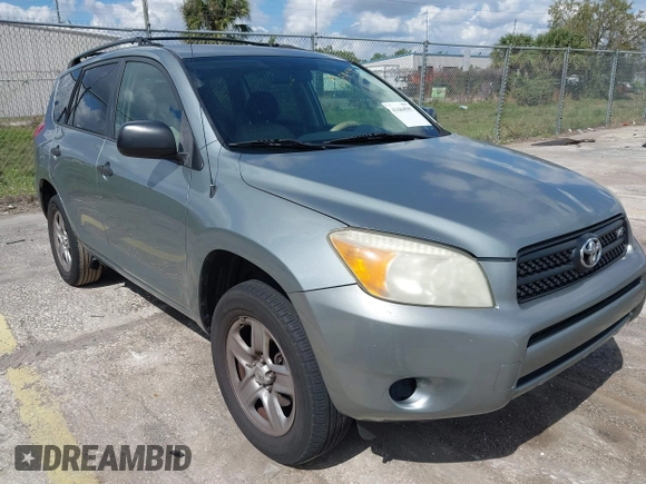 2008 Toyota RAV4 with VIN JTMZK33V686014973, listed as a IAAI auction lot 41684595 with 174,562 mi miles. Bid and sale history available at carsss.com. Image 1.