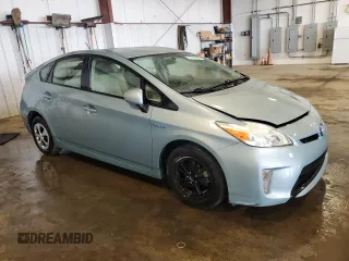 2014 Toyota Prius Four with VIN JTDKN3DU5E1750987, listed as a Copart auction lot 61462325 with 67,808 mi miles and Salvage title. Bid and sale history available at DreamBid. Image 4.