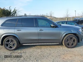 2025 Mercedes-Benz GLS 450 with VIN 4JGFF5KEXSB308035, listed as a IAAI auction lot 41814613 with 1,985 mi miles and . Bid and sale history available at DreamBid. Image 13.