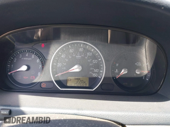 2007 Hyundai Sonata GLS with VIN 5NPET46C97H231272, listed as a IAAI auction lot 42024099 with 172,669 mi miles and . Bid and sale history available at DreamBid. Image 7.