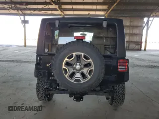2015 Jeep Wrangler Unlimited Rubicon Hard Rock with VIN 1C4HJWFG1FL532288, listed as a Copart auction lot 62262545 with 91,807 mi miles and Salvage title. Bid and sale history available at DreamBid. Image 6.