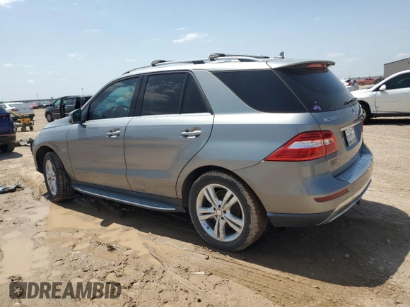 2012 Mercedes-Benz M 350 with VIN 4JGDA2EB0CA053022, listed as a Copart auction lot 54265885 with 159,300 mi miles and Clean Title. Bid and sale history available at DreamBid. Image 2.