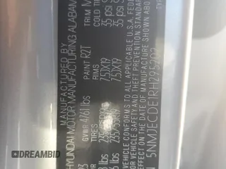 2024 Hyundai Tucson Limited с VIN 5NMJECDE1RH295202, выставлен на аукционе Copart как лот 48475315 с пробегом 18 801 миль миль и Списание • Salvage title. История ставок и продаж доступна на DreamBid. Изображение 13.