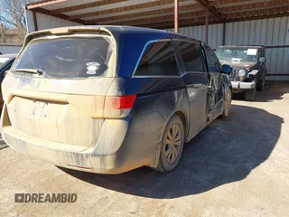 2014 Honda Odyssey EX with VIN 5FNRL5H43EB115025, listed as a IAAI auction lot 41685249 with 236,876 mi miles and . Bid and sale history available at carsss.com. Image 4.