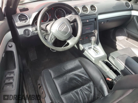 2009 Audi A4 Special Edition with VIN WAUAF48H99K006639, listed as a Copart auction lot 75056714 with 74,059 mi miles and Salvage title. Bid and sale history available at DreamBid. Image 8.