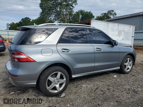 2014 Mercedes-Benz M 350 with VIN 4JGDA5JB6EA372418, listed as a Copart auction lot 60975265 with 134,387 mi miles and Salvage title. Bid and sale history available at DreamBid. Image 3.