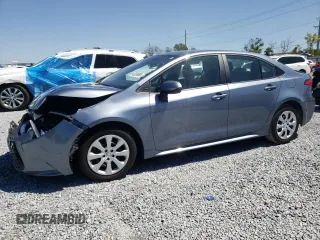 2024 Toyota Corolla LE with VIN 5YFB4MDE3RP187201, listed as a Copart auction lot 49398565 with 38,020 mi miles and Salvage Title. Bid and sale history available at carsss.com. Image 1.