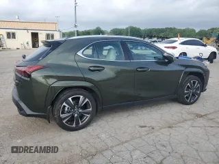 2024 Lexus UX 250h Premium with VIN JTHP9JBH8R2072433, listed as a Copart auction lot 57704904 with 9,397 mi miles and Salvage Title. Bid and sale history available at DreamBid. Image 3.