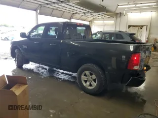 2018 Ram 1500 Express with VIN 1C6RR7FG7JS199331, listed as a Copart auction lot 52584775 with 117,383 mi miles and Salvage Title. Bid and sale history available at carsss.com. Image 2.