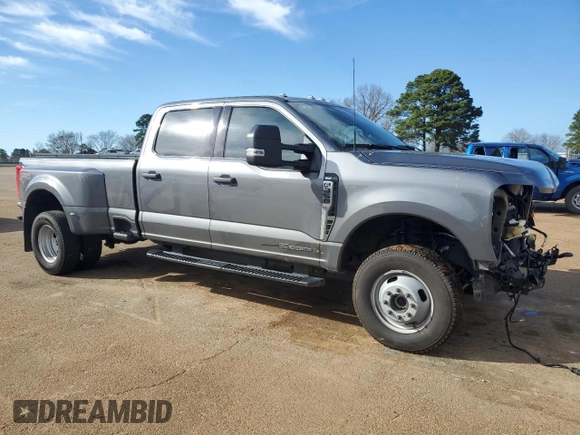 2024 Ford F-350 XL with VIN 1FT8W3DT7REE03092, listed as a Copart auction lot 47180275 with 22,381 mi miles and Clean title. Bid and sale history available at DreamBid. Image 4.
