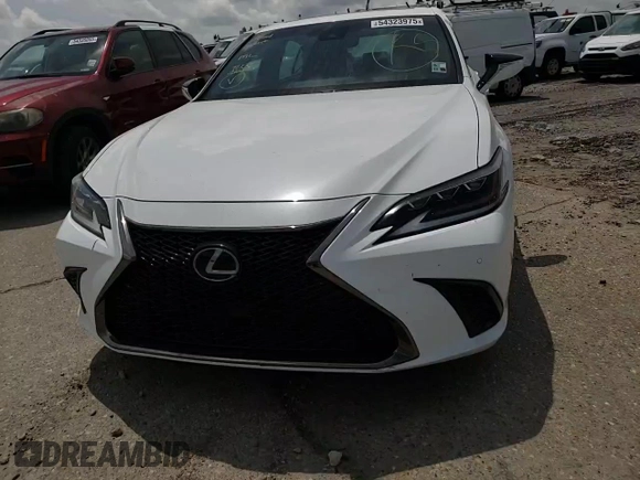 2019 Lexus ES 350 with VIN 58ABZ1B1XKU008536, listed as a Copart auction lot 54323975 with 39,421 mi miles and Salvage Title. Bid and sale history available at DreamBid. Image 13.