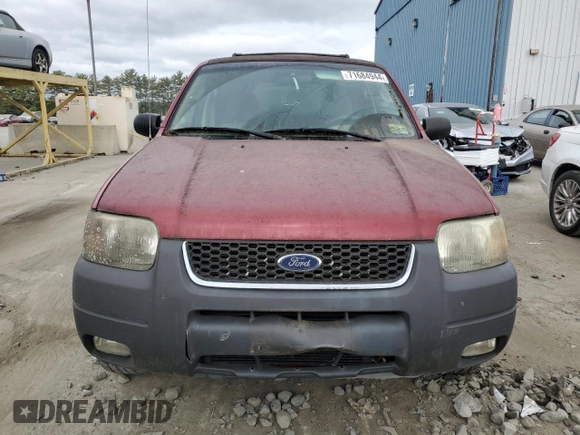2003 Ford Escape XLT Popular with VIN 1FMYU03193KA62562, listed as a Copart auction lot 71684944 with 74,517 mi miles and Clean Title. Bid and sale history available at carsss.com. Image 5.