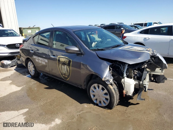 2018 Nissan Versa Sedan SV with VIN 3N1CN7AP1JL881091, listed as a Copart auction lot 48149825 with 0 mi miles and Salvage Title. Bid and sale history available at carsss.com. Image 4.