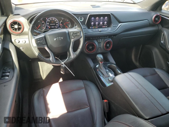 2020 Chevrolet Blazer RS with VIN 3GNKBERS0LS639987, listed as a Copart auction lot 56666455 with 51,175 mi miles and Salvage title. Bid and sale history available at DreamBid. Image 8.