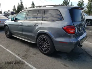 2018 Mercedes-Benz GLS 63 AMG with VIN 4JGDF7FE1JB107037, listed as a Copart auction lot 73127952 with 22,605 mi miles and . Bid and sale history available at DreamBid. Image 2.