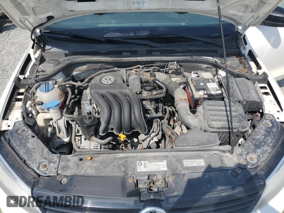 2012 Volkswagen Jetta S with VIN 3VW2K7AJ5CM422024, listed as a Copart auction lot 65735925 with 152,679 mi miles and Clean title. Bid and sale history available at DreamBid. Image 11.