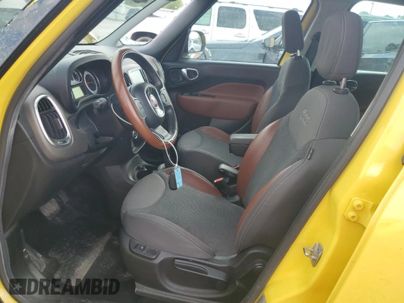 2014 FIAT 500L Trekking with VIN ZFBCFADH3EZ013560, listed as a Copart auction lot 58624435 with 161,669 mi miles and Non repairable. Bid and sale history available at DreamBid. Image 7.