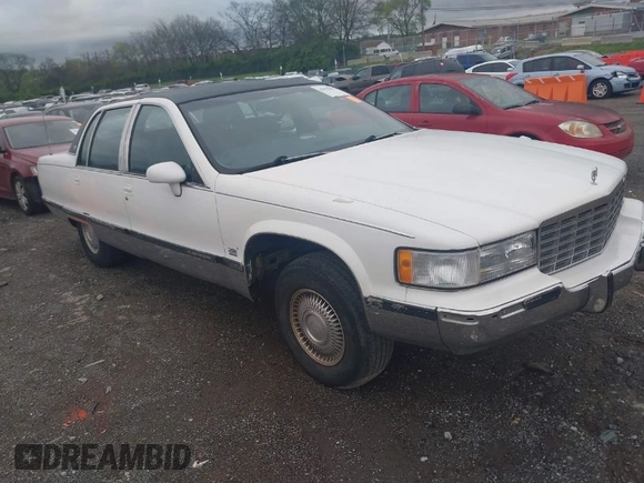 1993 Cadillac Fleetwood z VIN 1G6DW527XPR723385, wystawiony jako IAAI lot #41925057 z przebiegiem 193 595 mil mil oraz . Historia ofert i sprzedaży dostępna na DreamBid. Obrazek 1.