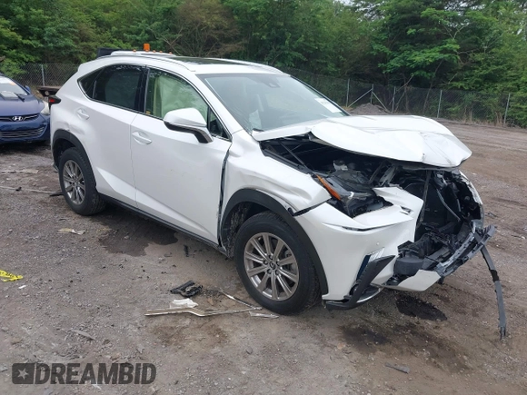 2021 Lexus NX 300 z VIN JTJDARBZ6M5035226, wystawiony jako IAAI lot #42243101 z przebiegiem 18 229 mil mil oraz . Historia ofert i sprzedaży dostępna na DreamBid. Obrazek 1.