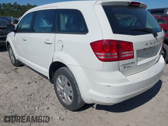 2015 Dodge Journey American Value Pkg with VIN 3C4PDCAB5FT537950, listed as a IAAI auction lot 42042471 with 198,881 mi miles. Bid and sale history available at carsss.com. Image 3.