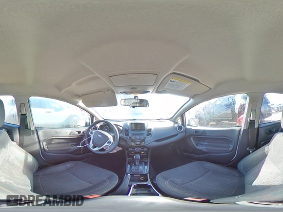 2019 Ford Fiesta SE with VIN 3FADP4BJ9KM124350, listed as a Copart auction lot 47669205 with 96,141 mi miles and Salvage Title. Bid and sale history available at carsss.com. Image 14.