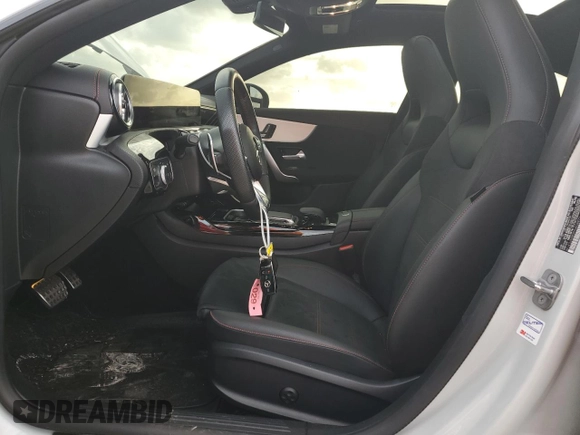 2023 Mercedes-Benz CLA 35 AMG z VIN W1K5J5BB0PN408872, wystawiony jako Copart lot #74823254 z przebiegiem 12 063 mil mil oraz Szkoda całkowita • Salvage title. Historia ofert i sprzedaży dostępna na DreamBid. Obrazek 7.