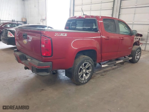 2016 Chevrolet Colorado 4WD Z71 with VIN 1GCGTDE35G1380375, listed as a IAAI auction lot 41775141 with 155,072 mi miles. Bid and sale history available at carsss.com. Image 4.