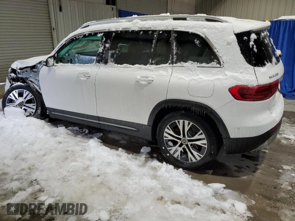 2024 Mercedes-Benz GLB 250 с VIN W1N4M4HB1RW343891, выставлен на аукционе Copart как лот 85854414 с пробегом 11 766 миль миль и Списание • Salvage title. История ставок и продаж доступна на DreamBid. Изображение 2.