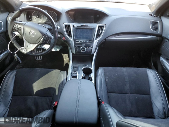 2018 Acura TLX w/A-SPEC Pkg with VIN 19UUB2F68JA002126, listed as a Copart auction lot 42824614 with 71,105 mi miles. Bid and sale history available at carsss.com. Image 8.