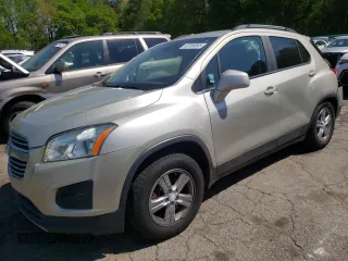 2016 Chevrolet Trax LT with VIN 3GNCJLSBXGL224150, listed as a Copart auction lot 52036865 with 107,953 mi miles and Clean Title. Bid and sale history available at carsss.com. Image 1.
