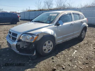 2008 Dodge Caliber SE with VIN 1B3HB28B08D623347, listed as a Copart auction lot 48930725 with 115,226 mi miles and Salvage Title. Bid and sale history available at carsss.com. Image 1.