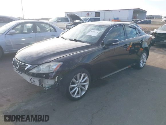2009 Lexus IS 250 with VIN JTHCK262692030454, listed as a IAAI auction lot 41788536 with 171,635 mi miles and . Bid and sale history available at DreamBid. Image 2.