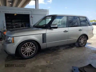 2011 Land Rover Range Rover HSE with VIN SALME1D46BA348977, listed as a Copart auction lot 58590575 with 147,038 mi miles and Clean title. Bid and sale history available at DreamBid. Image 1.
