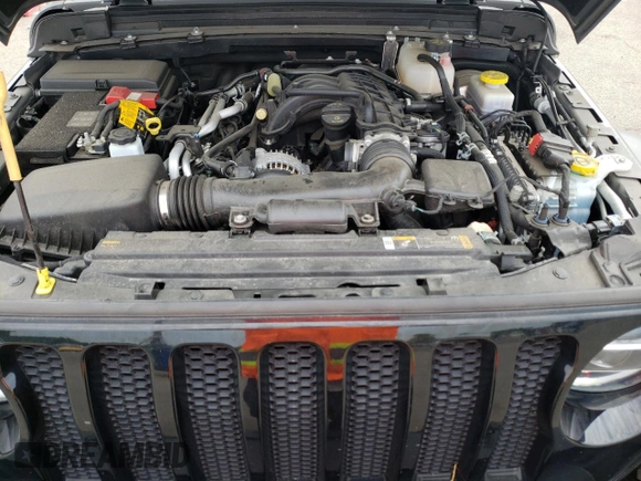 2022 Jeep Wrangler Unlimited Sport S z VIN 1C4HJXDG5NW109364, wystawiony jako Copart lot #55467853 z przebiegiem 34 742 mil mil oraz Szkoda całkowita • Salvage title. Historia ofert i sprzedaży dostępna na DreamBid. Obrazek 11.